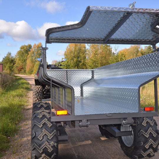Kellfri Tipvogn ATV 1,420 Kg. Med Elhydraulisk Tipning